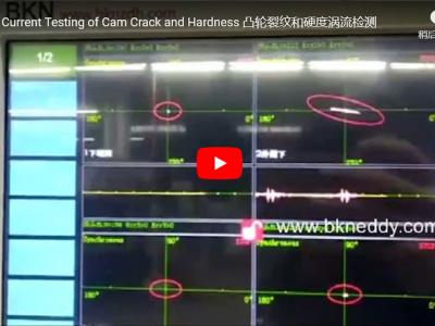 Teste atual de Cam Crack e Hardness